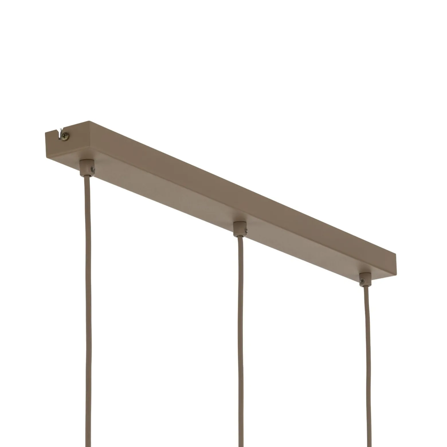 Sool-riippuvalo, beige, pituus 65 cm, 3-lamppuinen, metalli, E27