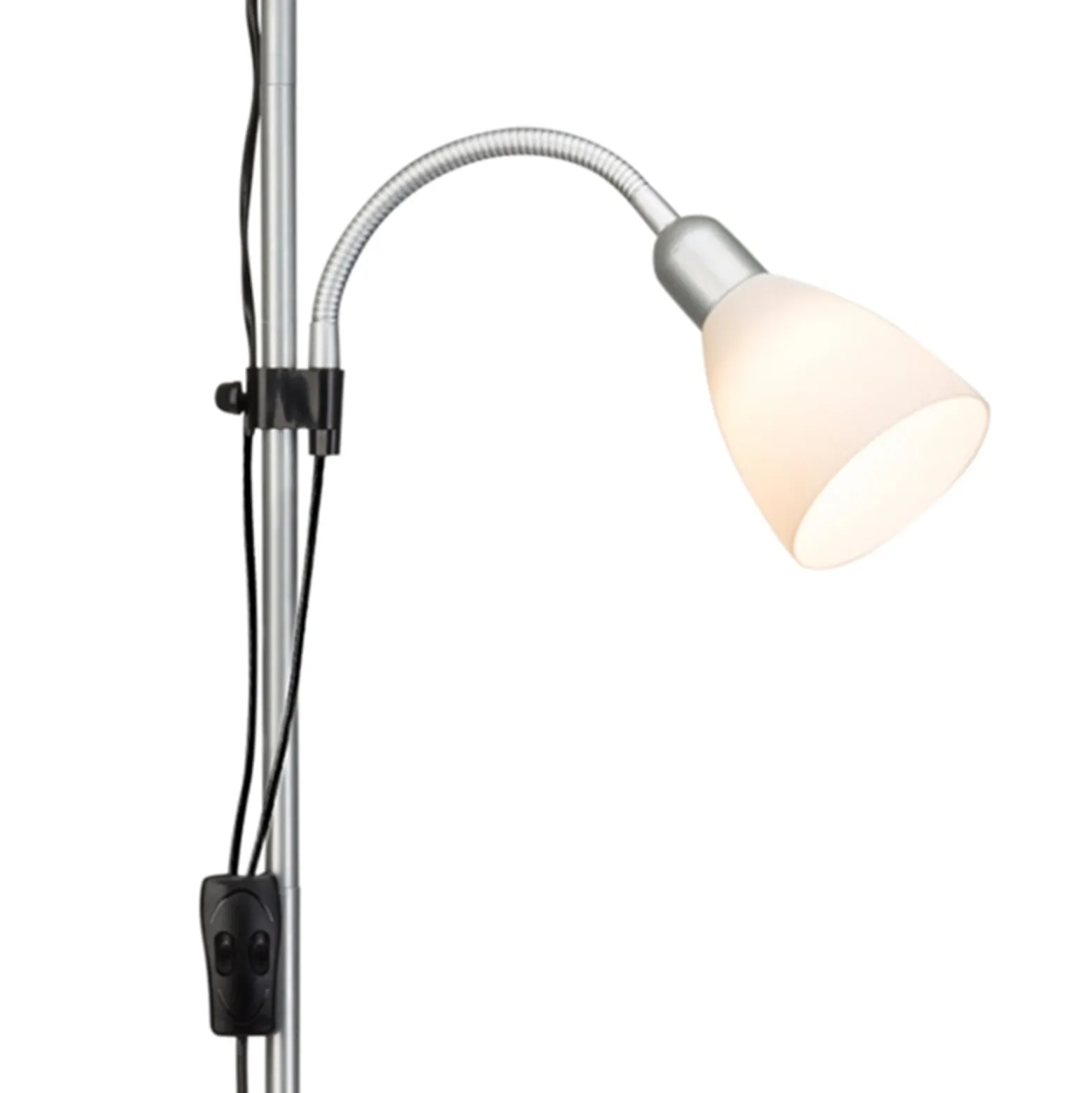 Spari - LED-lattiavalaisin lukuvalaisimella
