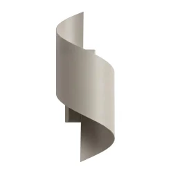 SPINER-seinävalaisin, beige, korkeus 30 cm, metallia, G9