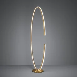 Stars of Light LED-lattiavalo Bogado, kulta, 143 cm, CCT-himmennettävä