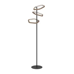 Stars of Light LED-lattiavalo Estrella, pronssi/musta, 160 cm