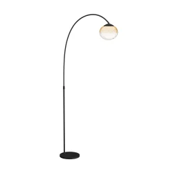 Stars of Light LED-lattiavalo Pantoja musta/keltainen 160 cm CCT