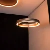 Stars of Light LED-lattiavalo Trabuco, musta/ruskea, 175 cm