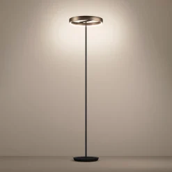 Stars of Light LED-lattiavalo Trabuco, musta/ruskea, 175 cm