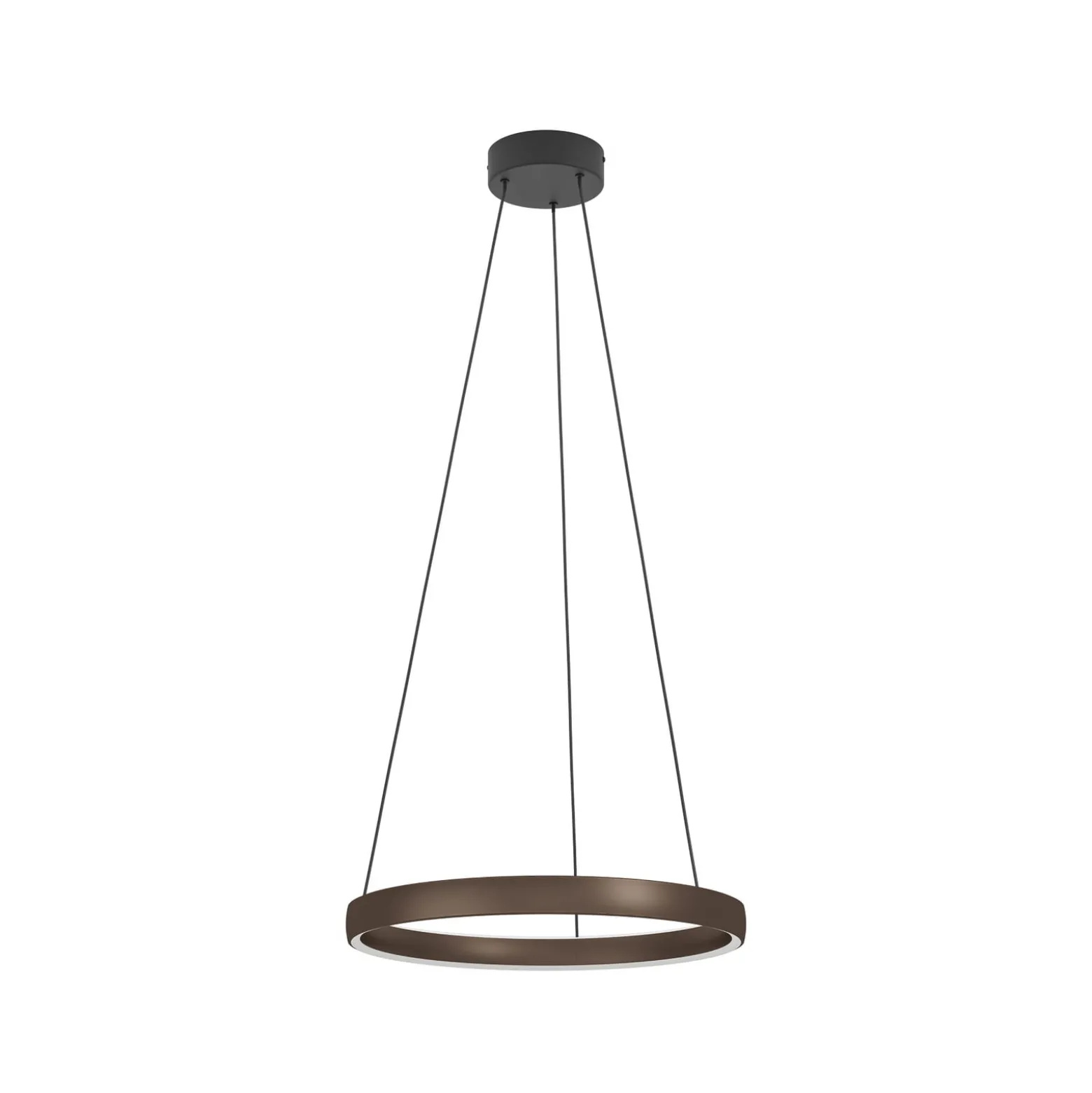 Stars of Light LED-riippuvalaisin Trabuco, ruskea, Ø 80 cm CCT