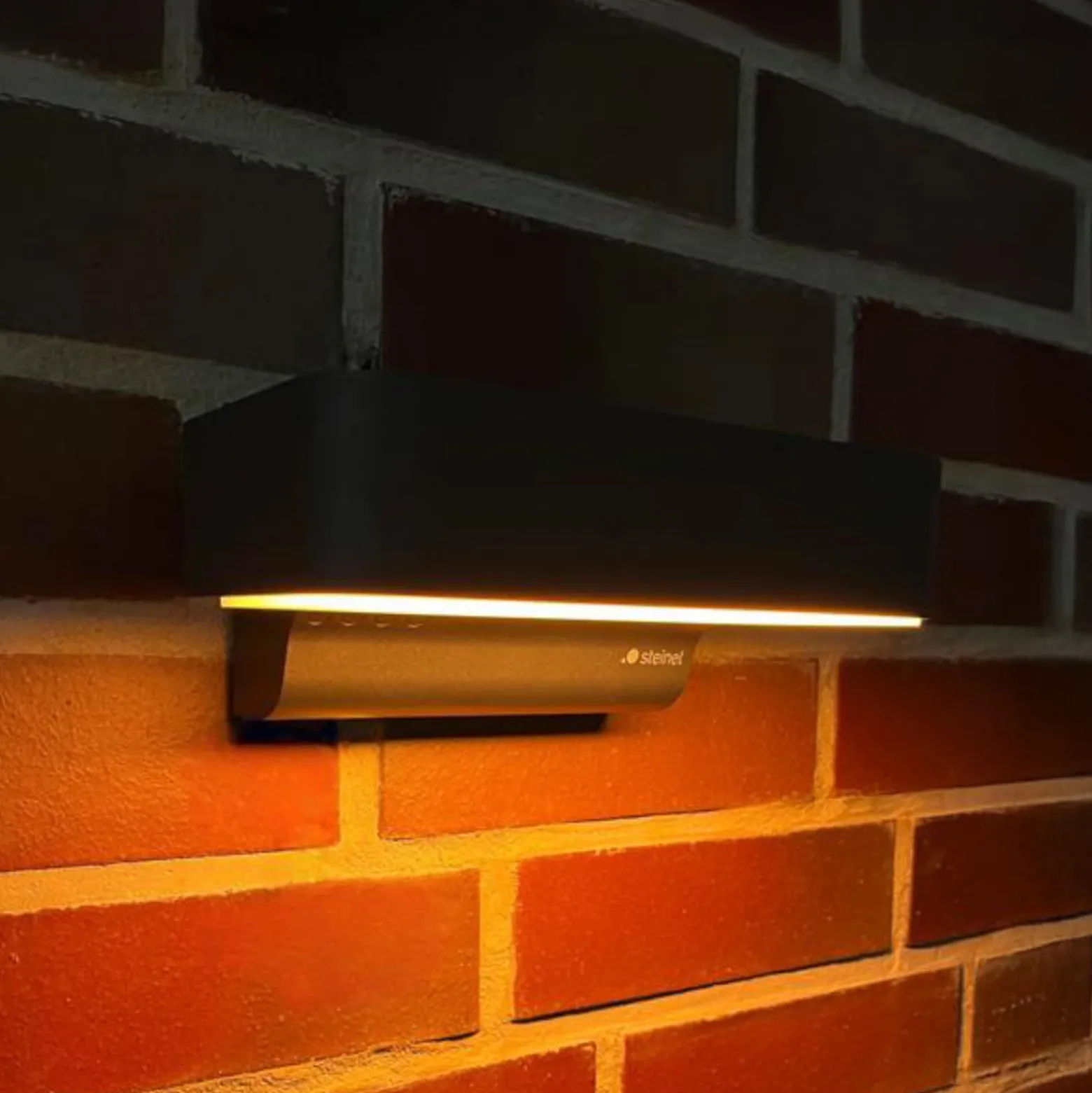 STEINEL LED-anturi ulkoseinävalaisin L 800 SC, antrasiitti IP44