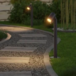 STEINEL LED-pollarilamppu Way C, antrasiitti, IP65, RGBWW
