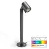 STEINEL LED-pollarilamppu Way SC Sensor, antrasiitti, IP65, RGBWW