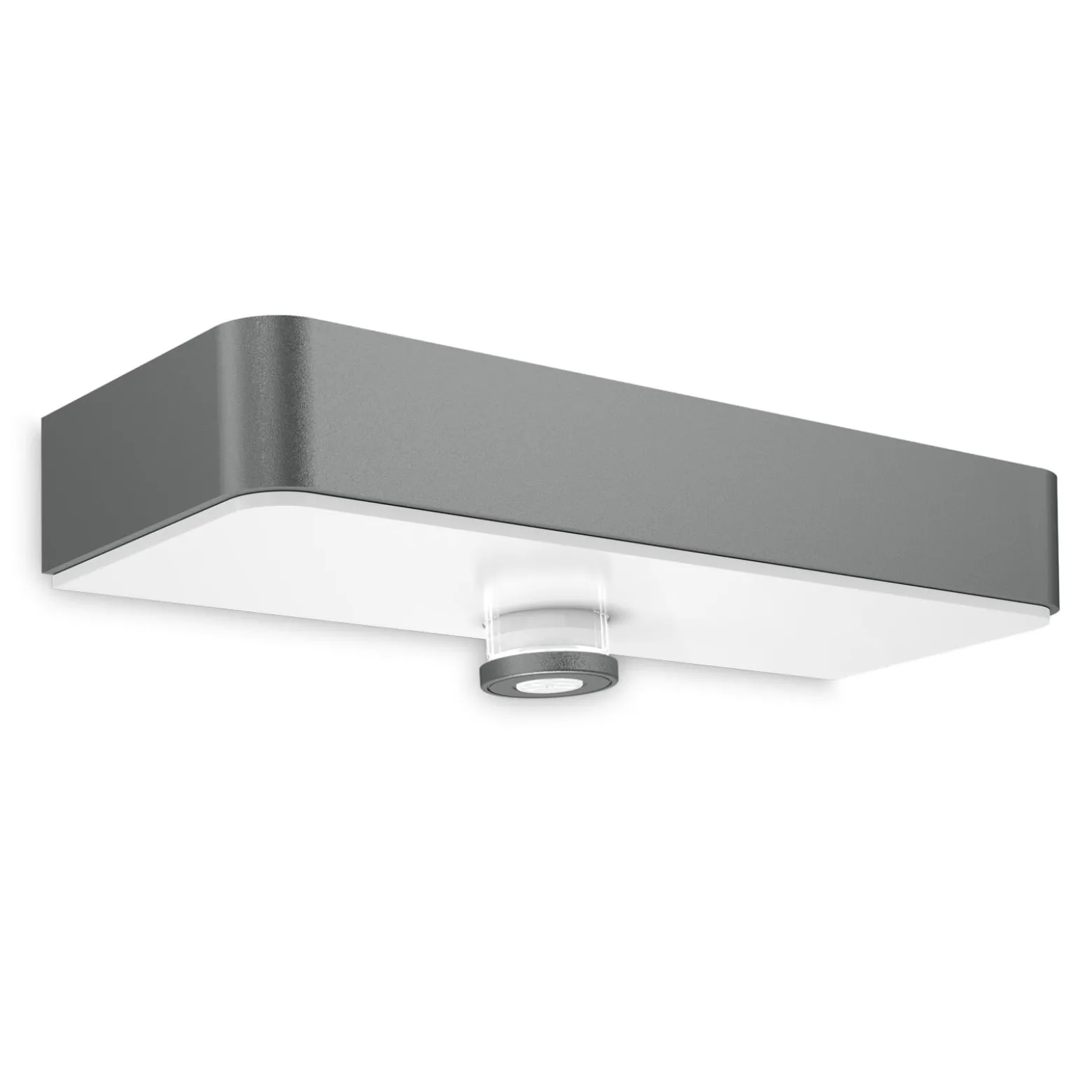 STEINEL LED-ulkoseinälamppu XSolar SOL-O S, anturi, antrasiitti
