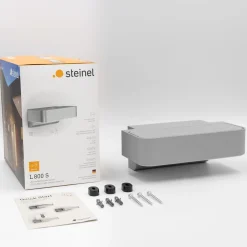 STEINEL LED-ulkoseinävalaisin L 800 SC, anturi, hopea