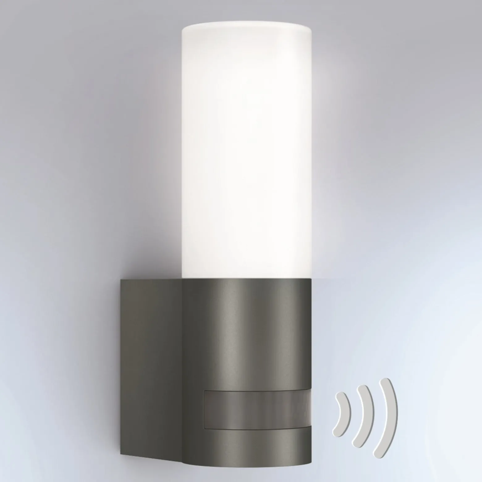 STEINEL L 605S-LED-ulkoseinälamppu IP44, tunnistin
