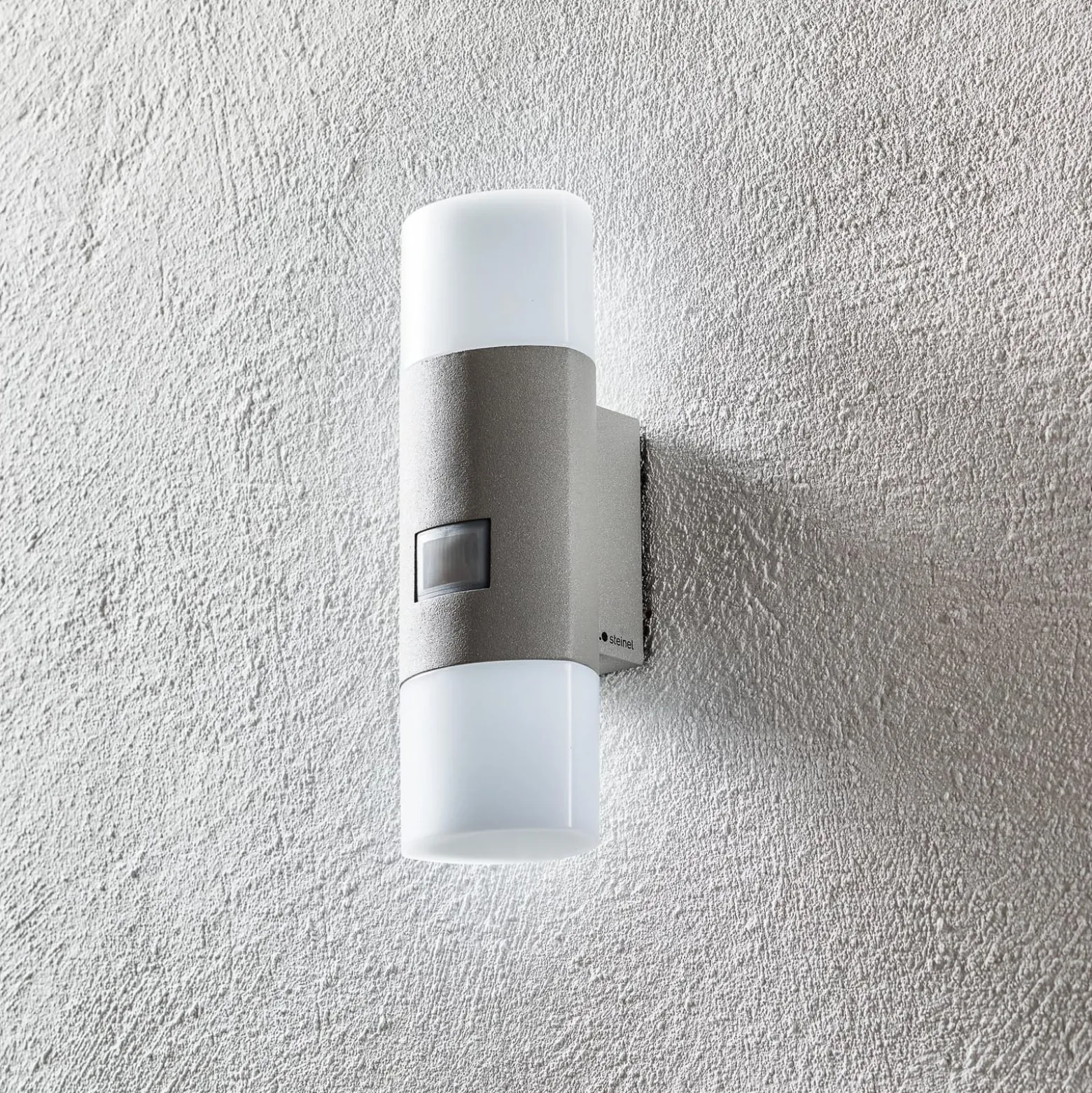 STEINEL L 910 S -LED-ulkovalo tunnistimella, hopea