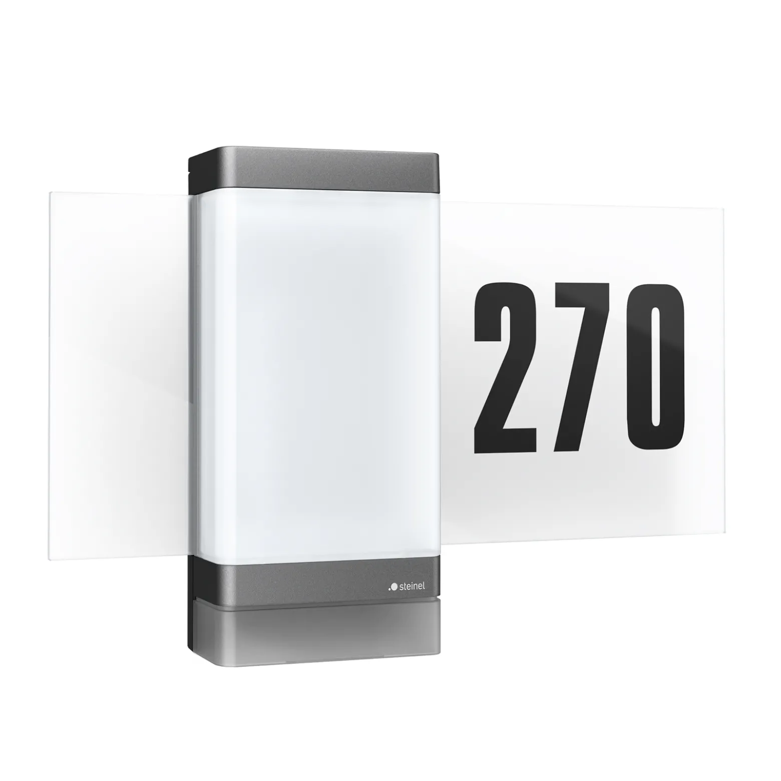 STEINEL älykäs talon numerovalaisin L 270 Digi SC, antrasiittia