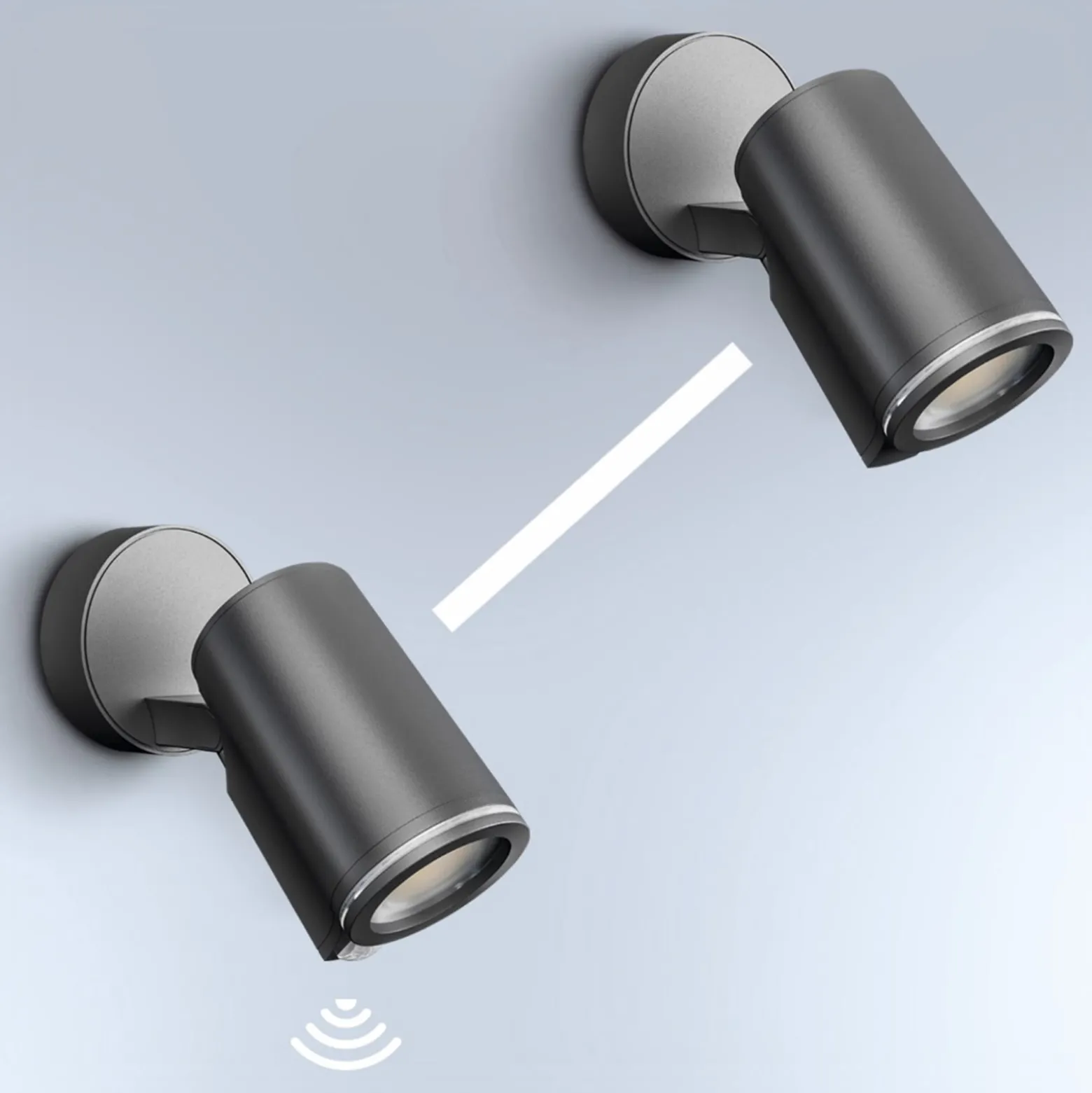 STEINEL Smart Sensor -kohdevalaisin ulos, antrasiitti, IP44