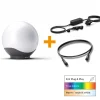 STEINEL Sphera C -aloitussarja, valkoinen/antrasiitti, 30 cm, RGBWW, IP65