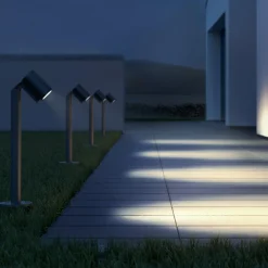 STEINEL Spot Way N -LED-pollarilamppu, yötunnistin