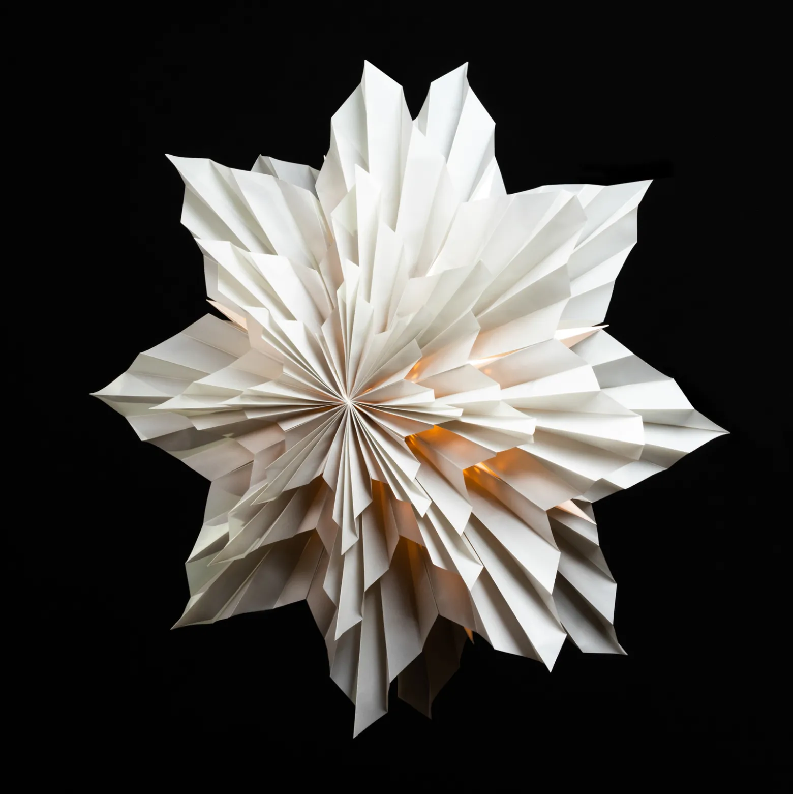 Sterntaler 2024 -3D-paperitähti Ø60 cm harmaa