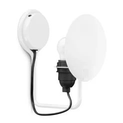 Stilnovo Bugia LED-seinävalaisin, 1-lamppuinen, valkoinen