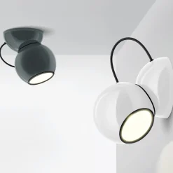Stilnovo Gravitino LED-seinävalaisin, kääntyvä, valkoinen