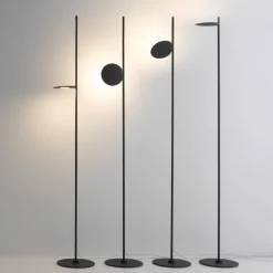 Stilnovo Kimia LED-lattiavalaisin, musta