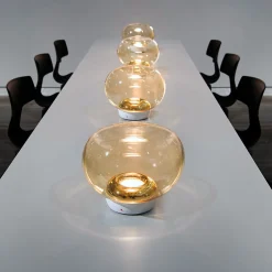 Stilnovo La Mariée LED-pöytälamppu kulta/valkoinen