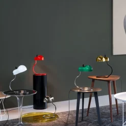 Stilnovo Minitopo LED-pöytälamppu, special red