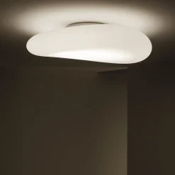 Stilnovo Mr. Magoo LED-kattovalaisin, vaihe, Ø52cm