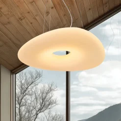Stilnovo Mr. Magoo LED-riippuvalaisin, Phase, Ø 76 cm
