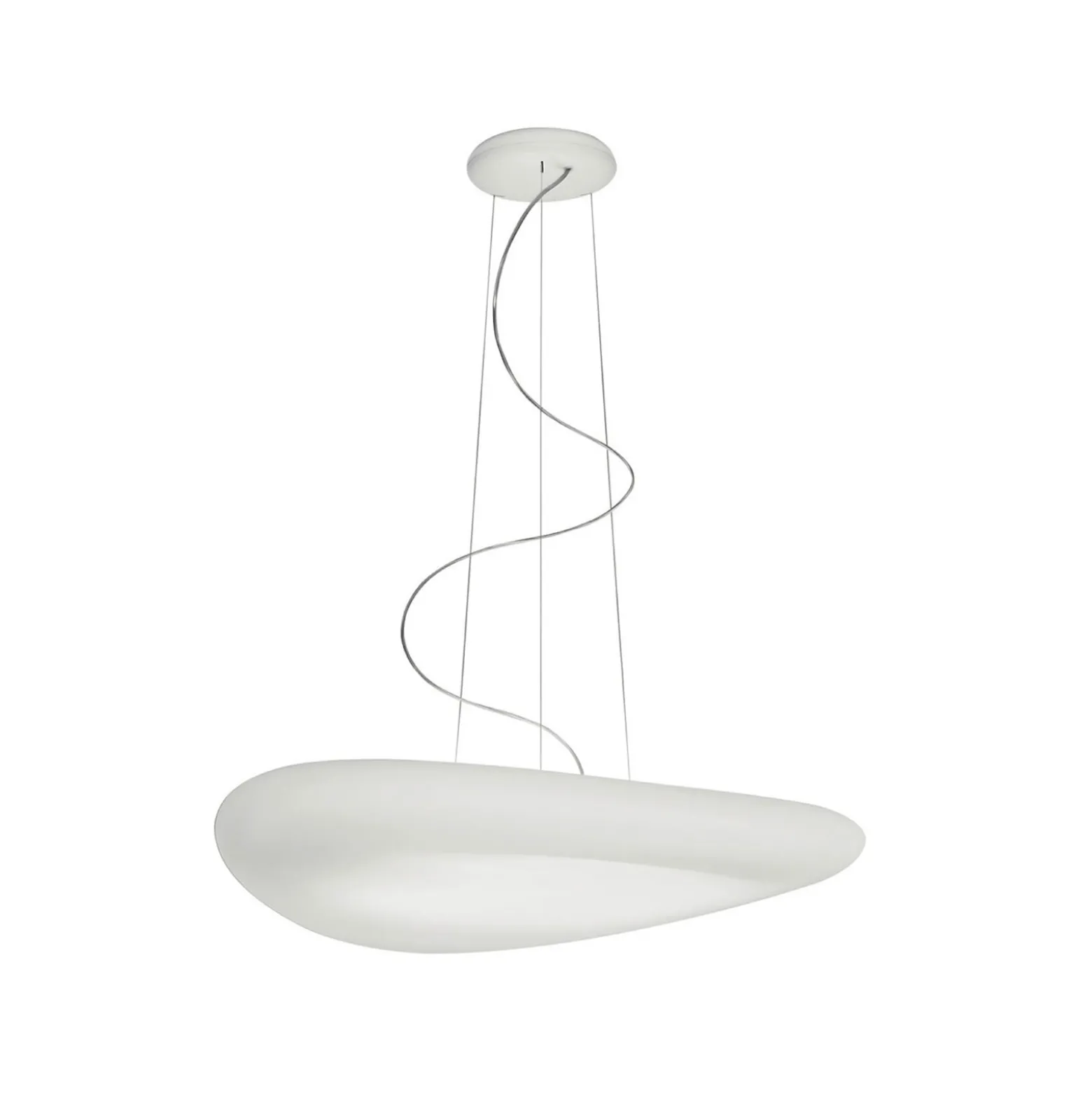 Stilnovo Mr. Magoo LED-riippuvalaisin, Phase, Ø 52 cm