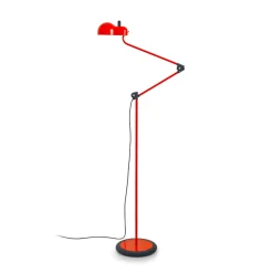 Stilnovo Topo LED-lattiavalaisin, punainen