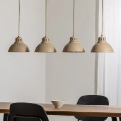 Sven-riippuvalaisin, 4-valo, beige, teräs