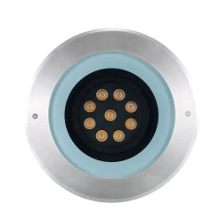 Sylvania LED upotettu lattiavalaisin Interrata L, Ø 26 cm, IP65