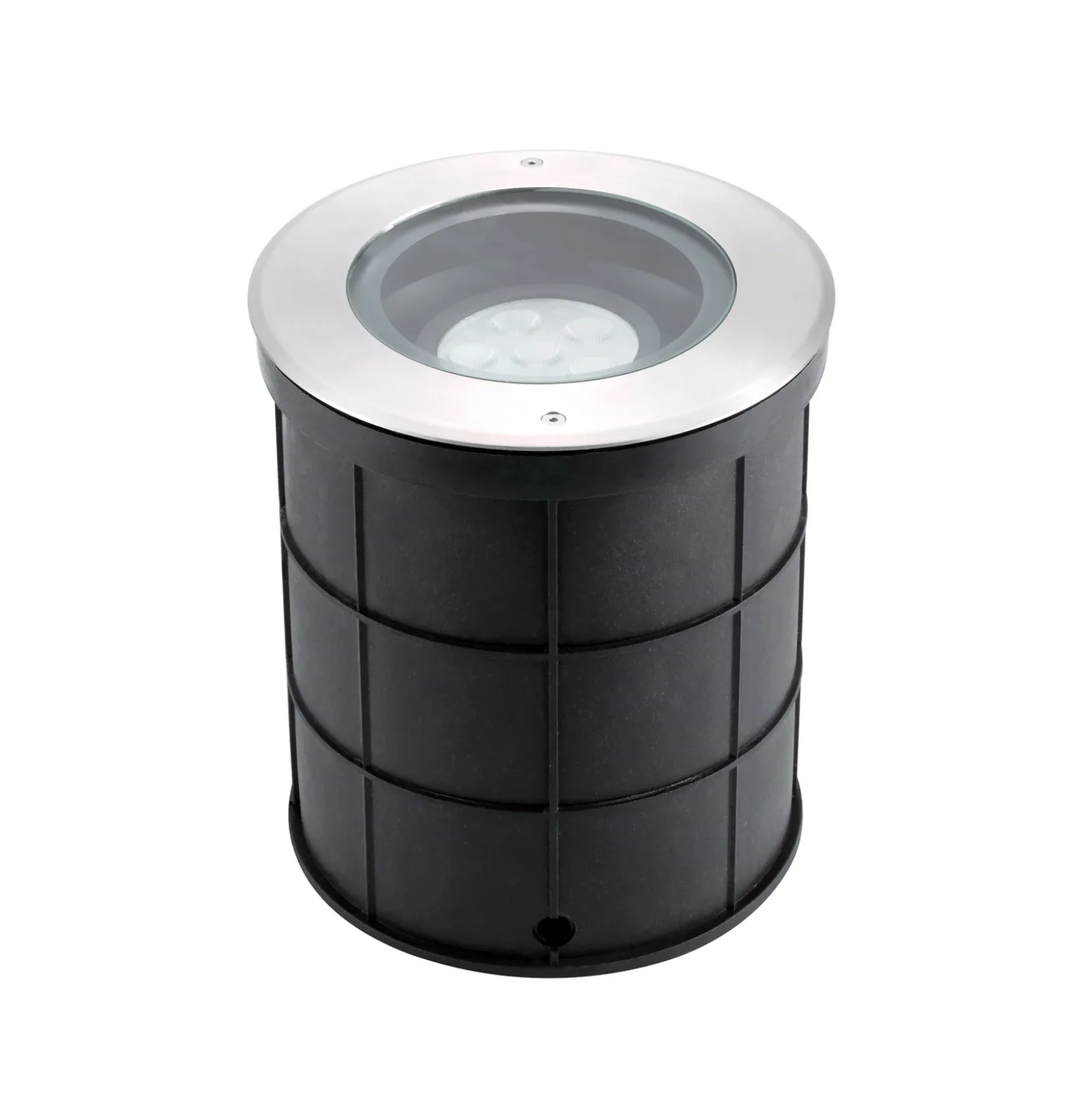 Sylvania LED upotettu lattiavalaisin Interrata M, Ø 20 cm, IP65