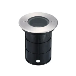 Sylvania LED uppoasennuslattiavalaisin Interrata S, Ø 12 cm, IP65