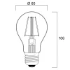 Sylvania ToLEDo Retro LED-lamppu E27 4.1W vihreä