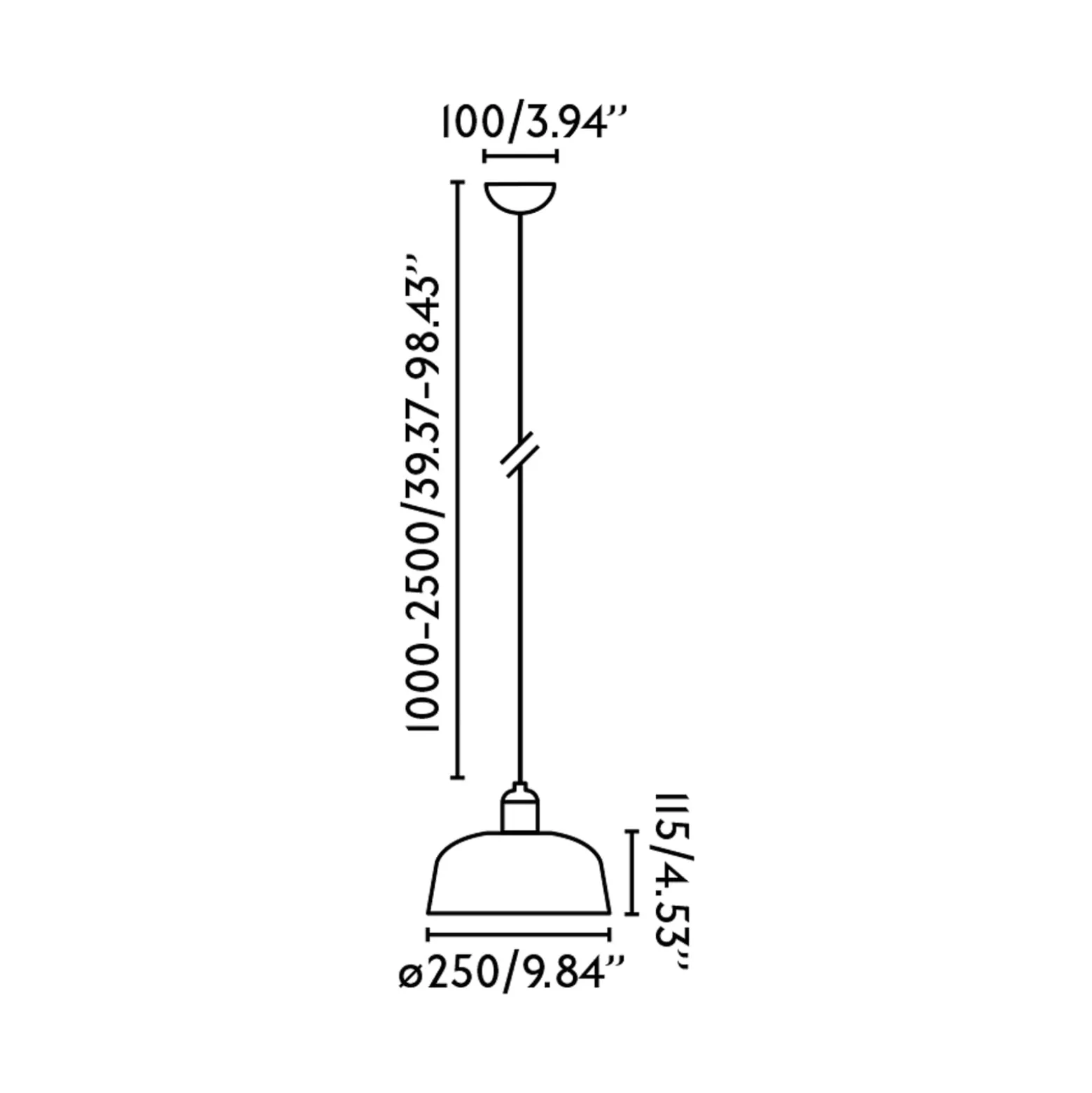 Tatawin riippuvalaisin, musta, lasia, Ø 18,4 cm