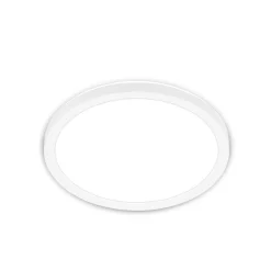 Tava LED-kattovalaisin, valkoinen, Ø 24 cm, muovia