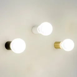 Ten - minimalistinen seinävalaisin, valkoinen