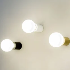 Ten - minimalistinen seinävalaisin, valkoinen