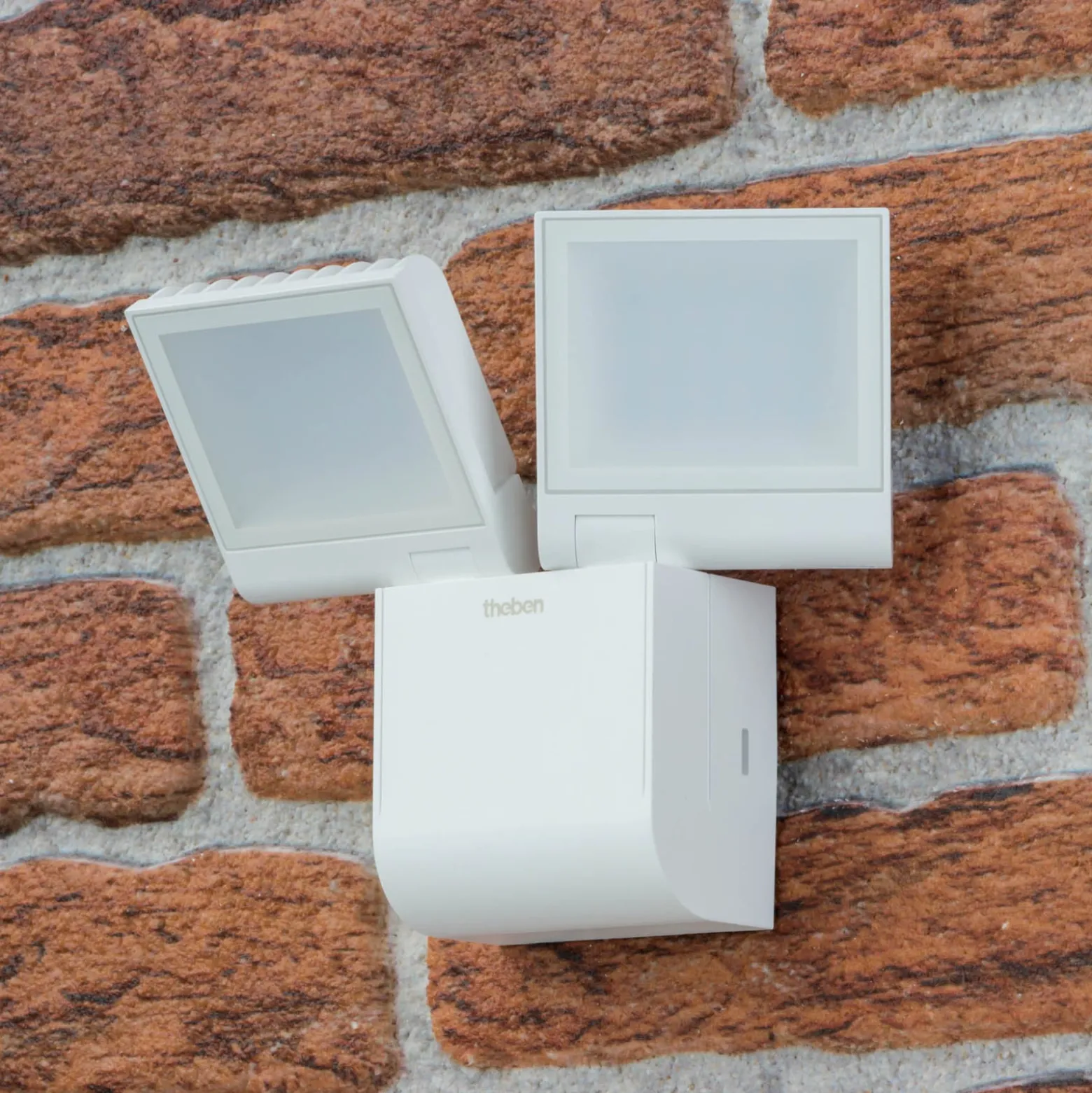 Theben LED-ulkoseinävalaisin theLeda S17-100L, valkoinen, 2-valo.