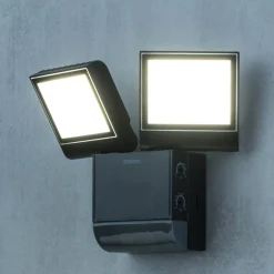 Theben LED-ulkoseinävalaisin theLeda S17-100, musta Sensor