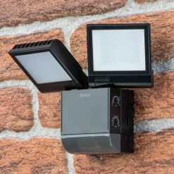 Theben LED-ulkoseinävalaisin theLeda S17-100, musta Sensor