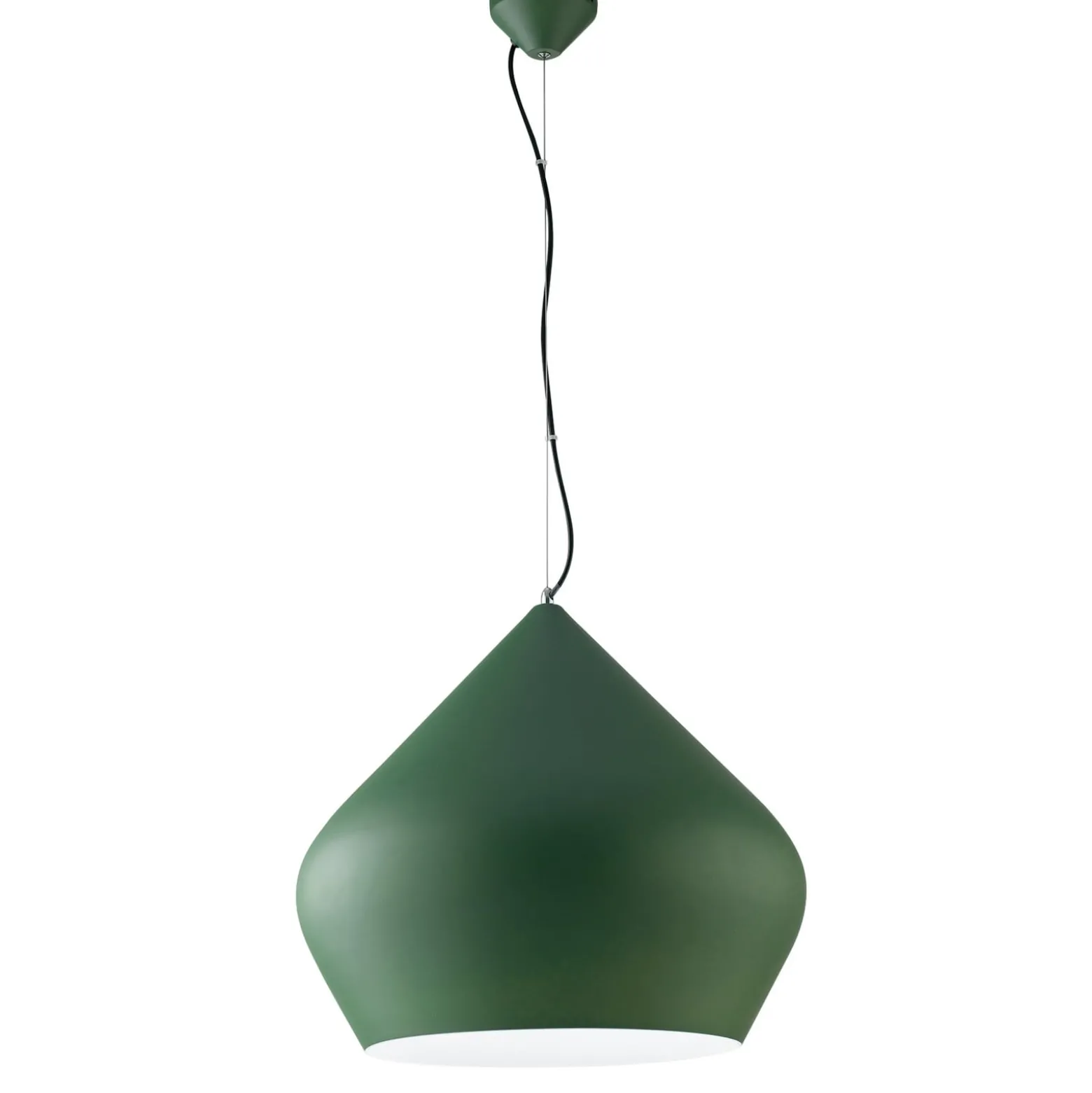 Tholos-riippuvalo, vihreä/valkoinen, halkaisija 52 cm, metallia