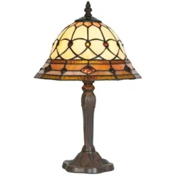 Tiffany-tyylinen ANTHEA-pöytävalaisin