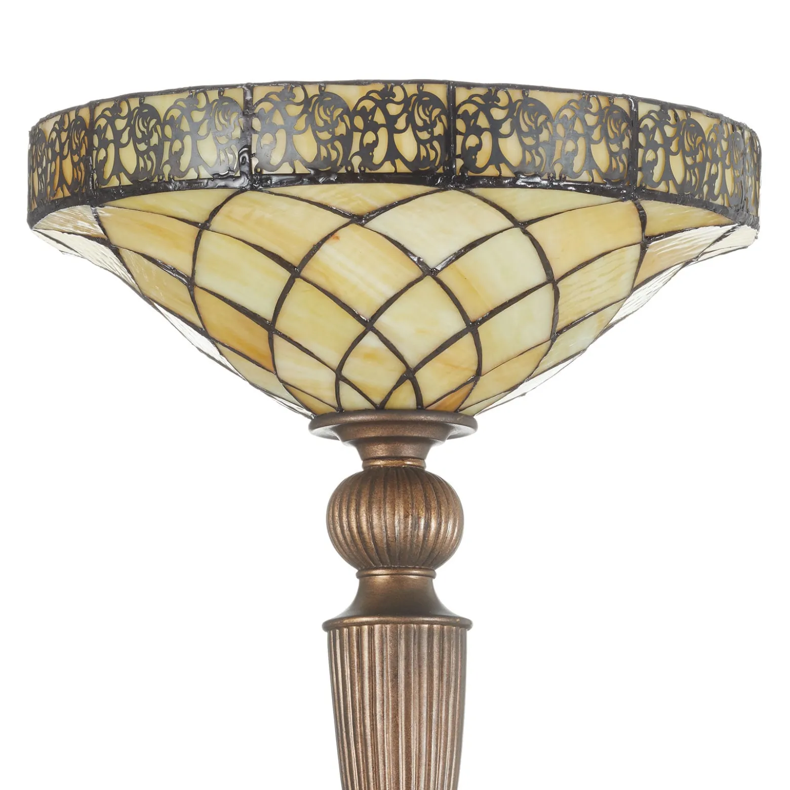 Tiffany-tyylinen lattiavalaisin Diamond