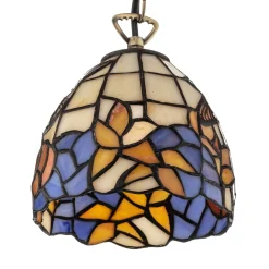 Tiffany-tyylinen riippuvalaisin COLIBRI