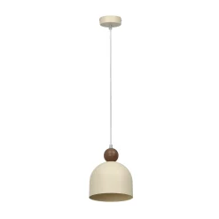 Timon-riippuvalo, taupe/beige, Ø 17 cm, metalli