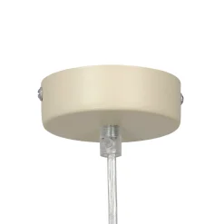 Timon-riippuvalo, taupe/beige, Ø 17 cm, metalli