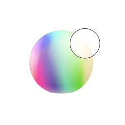 tint Calluna Solar LED-pallo, CCT, RGB, Ø 35 cm