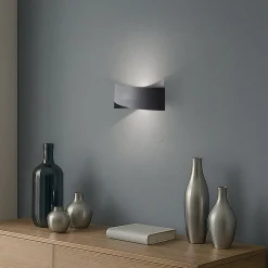 Toc-LED-pöytälamppu USB-laturilla, IP54, harmaa